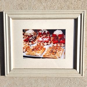 Framed Waffle Photograph